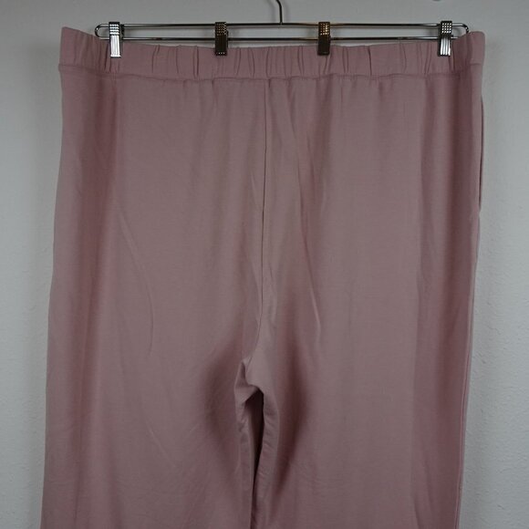 Old Navy Fleece Sweatpants Women's Size 4X Pink Elastic Waist Pull On NEW - Picture 5 of 7